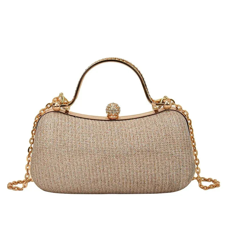 AURORA RHINESTONE CLUTCH - LUXURY EVENING BAG - Velmari