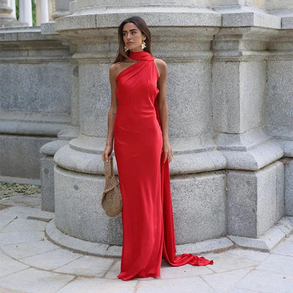 GRACE RIBBON SATIN GOWN – EVENING ESSENCE - Velmari