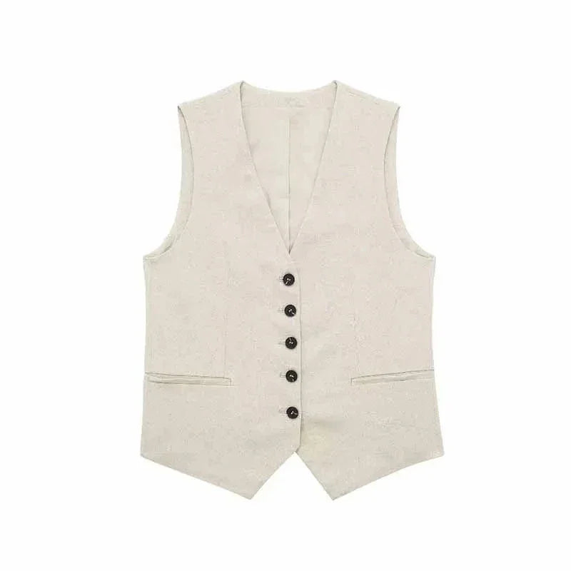 ELEGANCE WAISTCOAT & SHORTS SET – OFFICE CHIC - Velmari