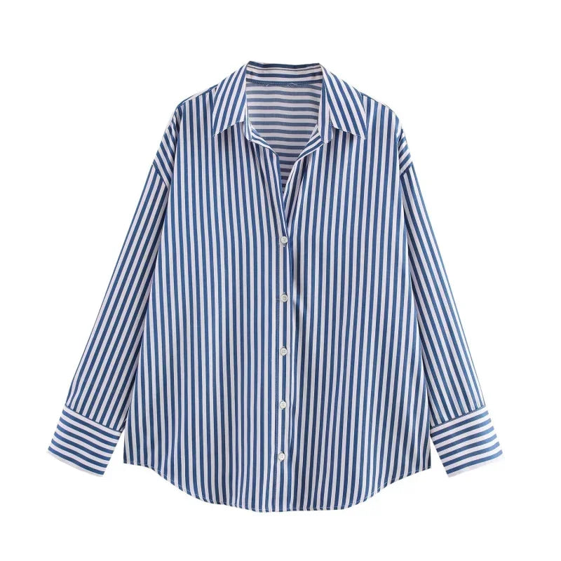 AMÉLIE POPLIN SHIRT – CASUAL CHIC - Velmari