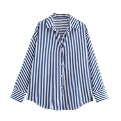 AMÉLIE POPLIN SHIRT – CASUAL CHIC - Velmari