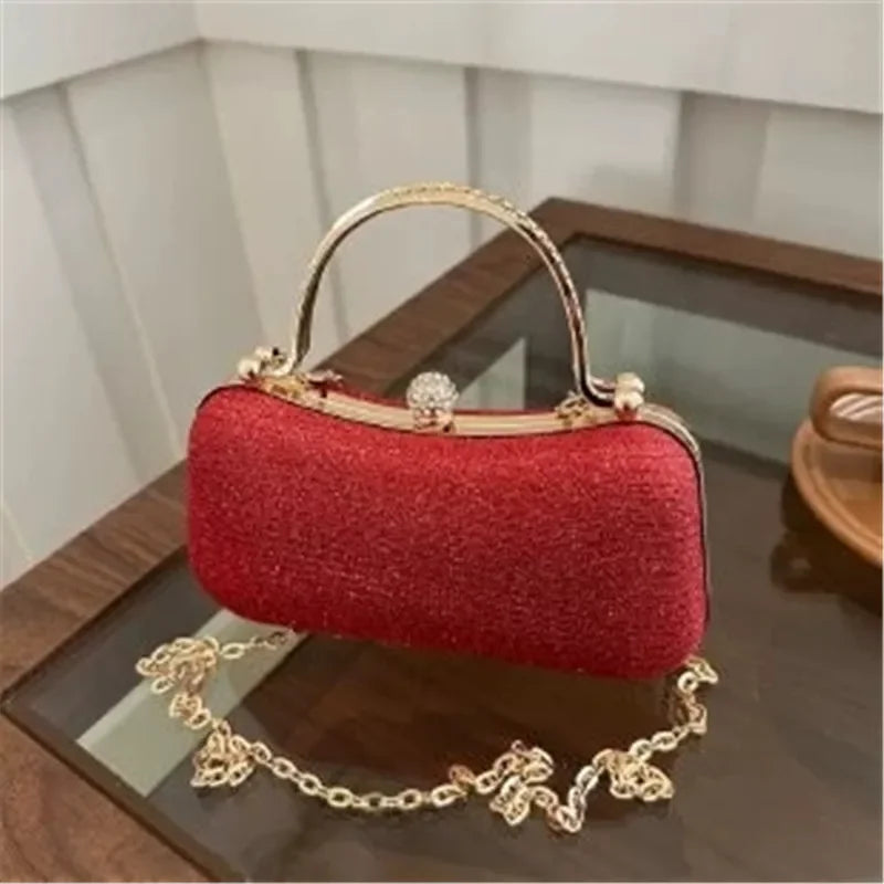 AURORA RHINESTONE CLUTCH - LUXURY EVENING BAG - Velmari