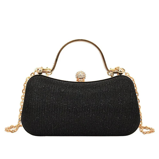 AURORA RHINESTONE CLUTCH - LUXURY EVENING BAG - Velmari