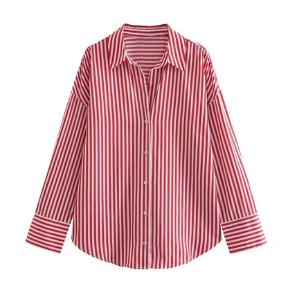 AMÉLIE POPLIN SHIRT – CASUAL CHIC - Velmari
