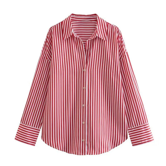 AMÉLIE POPLIN SHIRT – CASUAL CHIC - Velmari