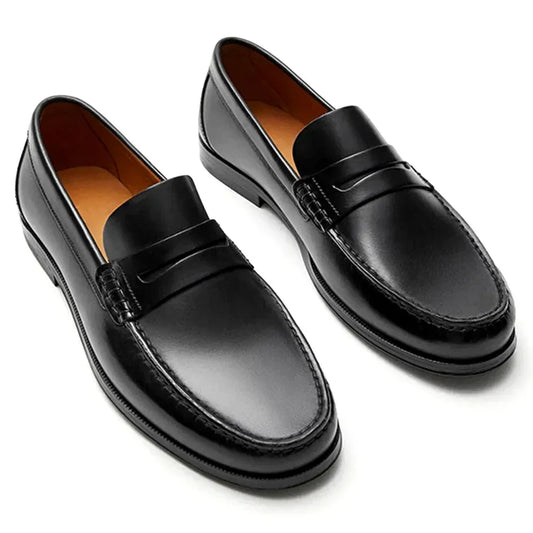 HERITAGE LUXE LOAFERS – MEN’S GENUINE LEATHER SLIP-ON - Velmari