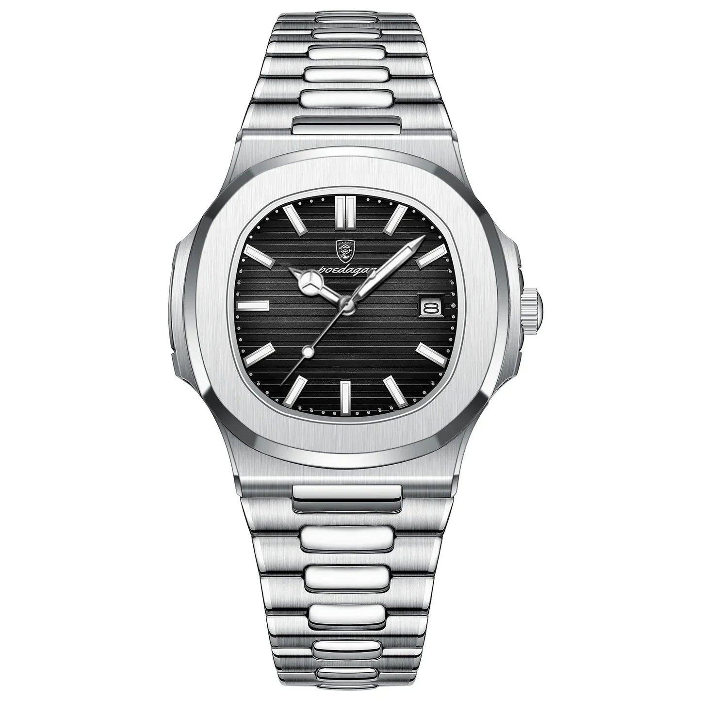 MODENA SQUARE WATCH - STEEL EDITION