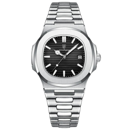 MODENA SQUARE WATCH - STEEL EDITION