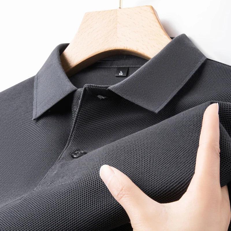 MEN'S PREMIUM KNIT POLO – 100% Cotton, Smart Casual, Anti-Pilling Finish - Velmari
