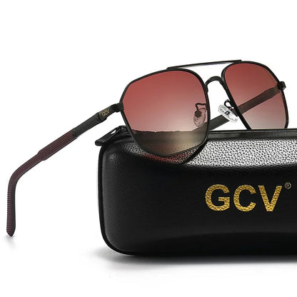 CLASSIC PILOT POLARIZED METAL SUNGLASSES MEN - Velmari