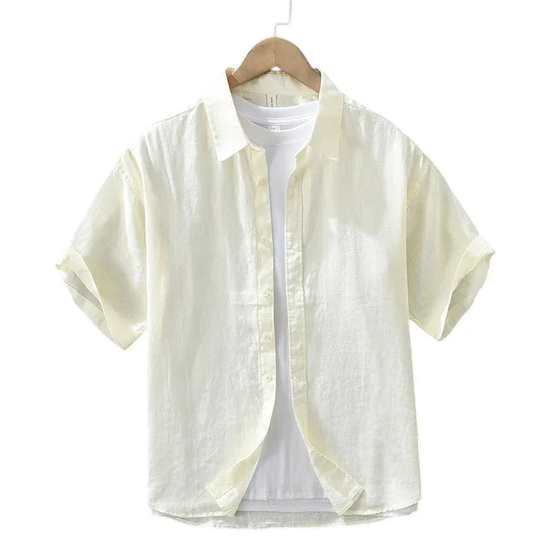 LORENZO LINEN SHIRT – SUMMER ESSENTIAL - Velmari