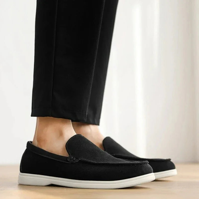 RIVIERA CLASSIC LOAFERS – MEN'S LEATHER SLIP-ON - Velmari