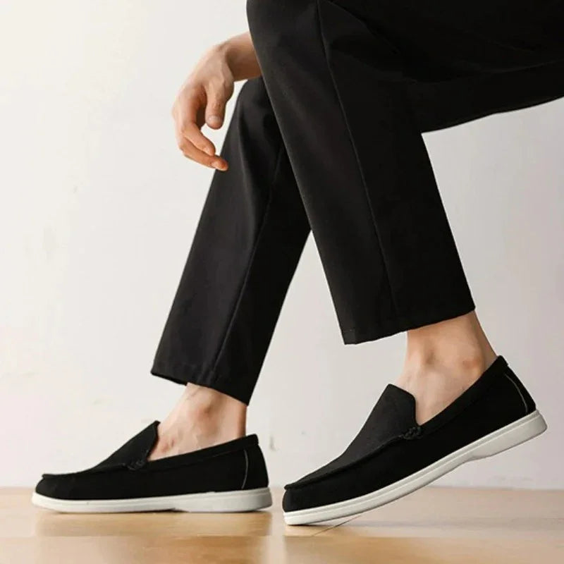 RIVIERA CLASSIC LOAFERS – MEN'S LEATHER SLIP-ON - Velmari
