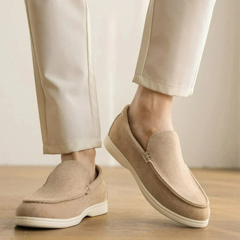 RIVIERA CLASSIC LOAFERS – MEN'S LEATHER SLIP-ON - Velmari