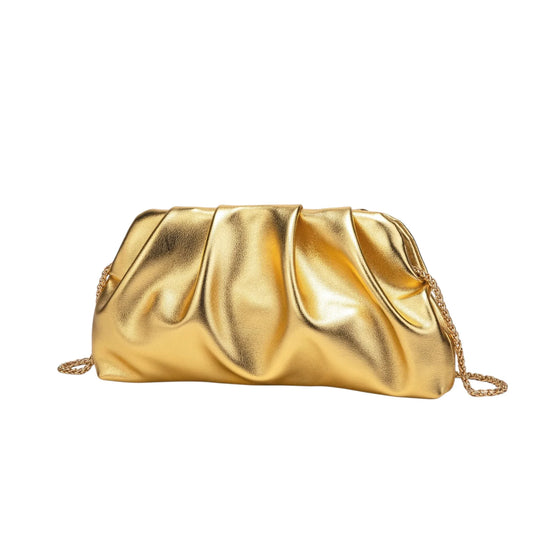 BELLA SHELL CLUTCH & SHOULDER BAG – EVENING ELEGANCE - Velmari
