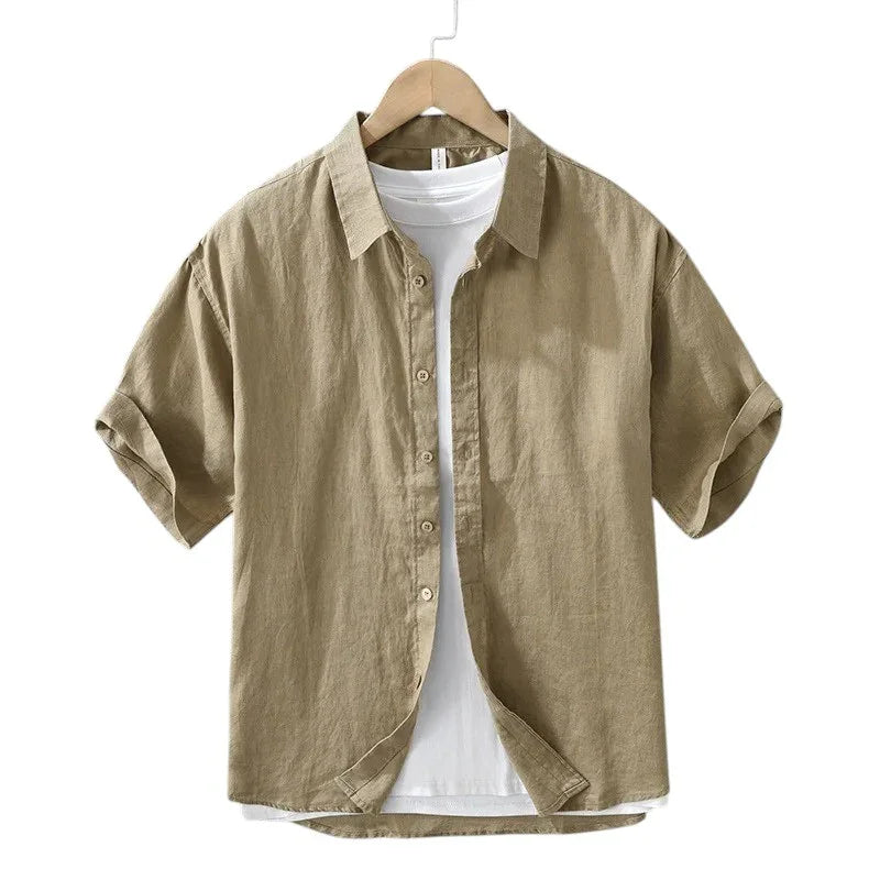 LORENZO LINEN SHIRT – SUMMER ESSENTIAL - Velmari