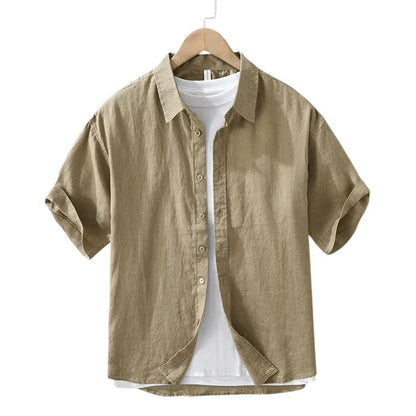 LORENZO LINEN SHIRT – SUMMER ESSENTIAL - Velmari
