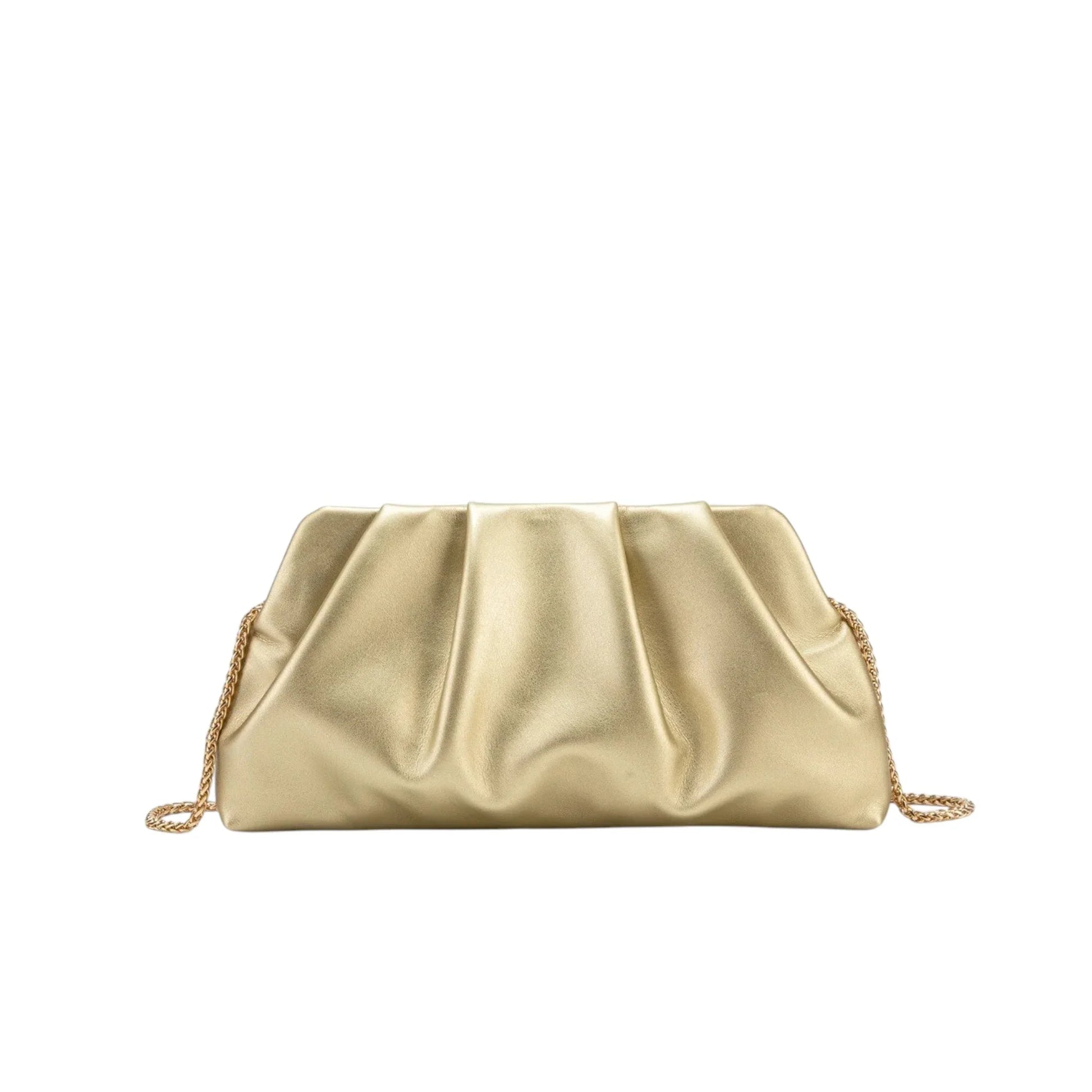 BELLA SHELL CLUTCH & SHOULDER BAG – EVENING ELEGANCE - Velmari