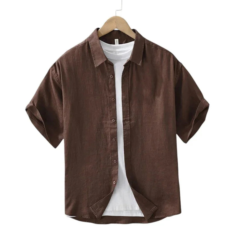 LORENZO LINEN SHIRT – SUMMER ESSENTIAL - Velmari