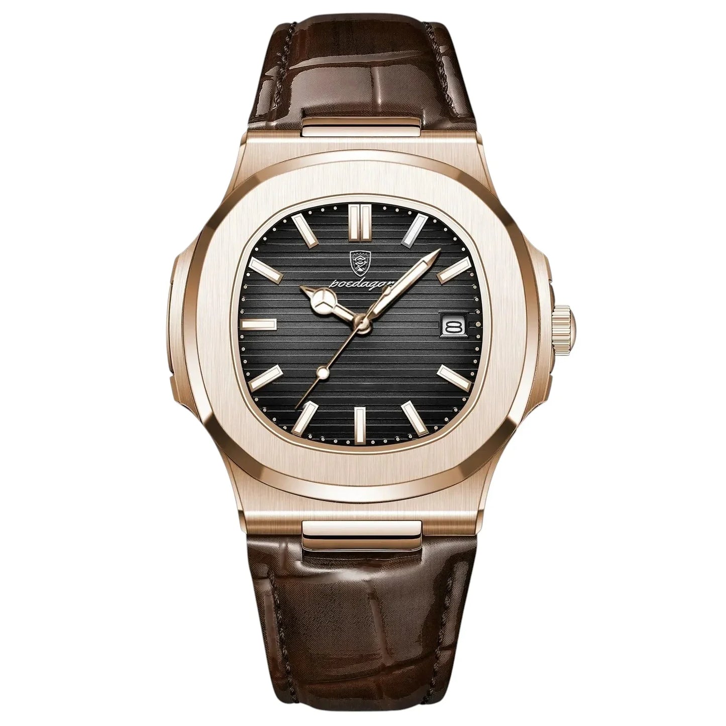 MODENA SQUARE WATCH - LEATHER EDITION