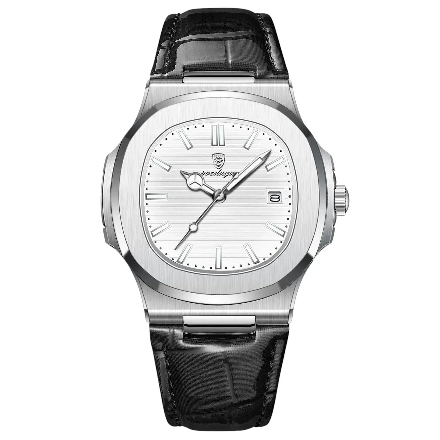 MODENA SQUARE WATCH - LEATHER EDITION