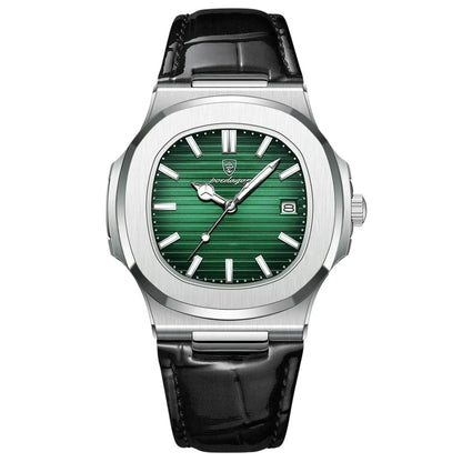 MODENA SQUARE WATCH - LEATHER EDITION