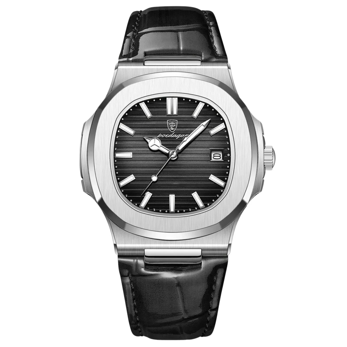 MODENA SQUARE WATCH - LEATHER EDITION