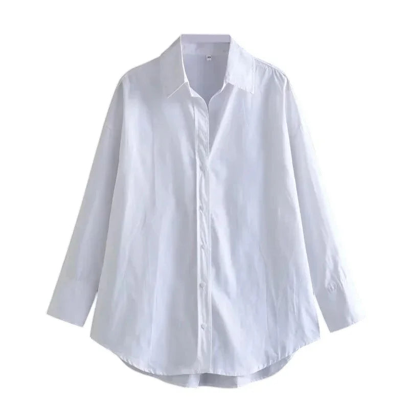 AMÉLIE POPLIN SHIRT – CASUAL CHIC - Velmari