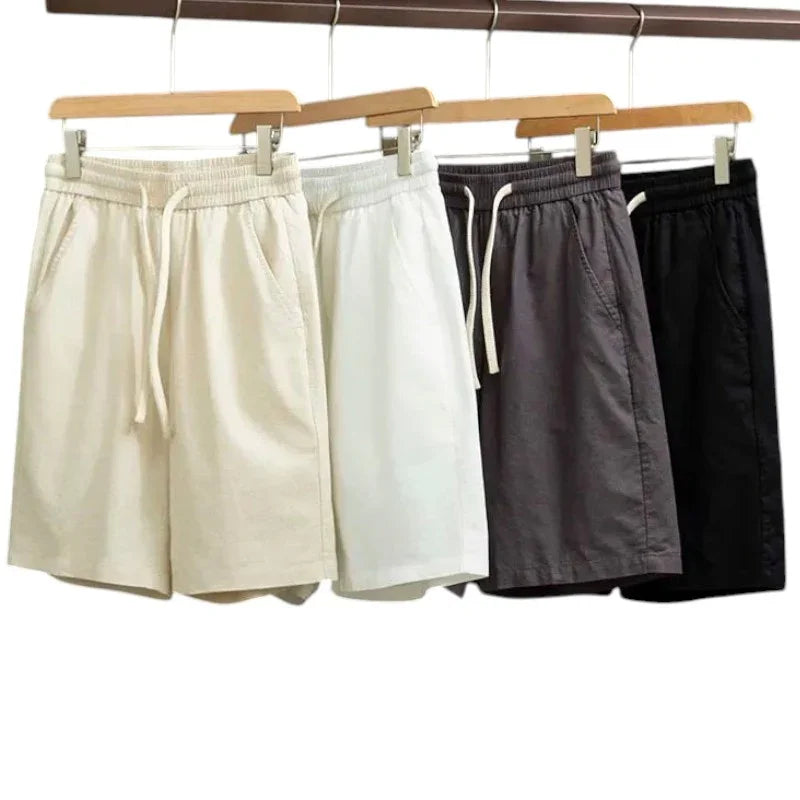 LUCA LINEN SHORTS – SUMMER ESSENTIAL - Velmari