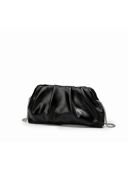 BELLA SHELL CLUTCH & SHOULDER BAG – EVENING ELEGANCE - Velmari