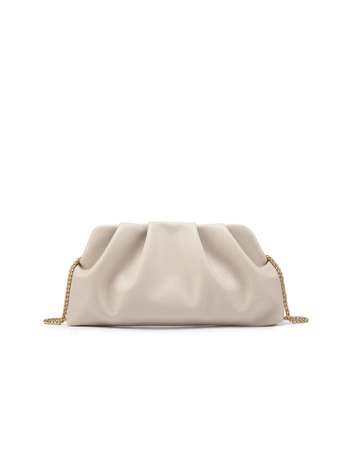 BELLA SHELL CLUTCH & SHOULDER BAG – EVENING ELEGANCE - Velmari