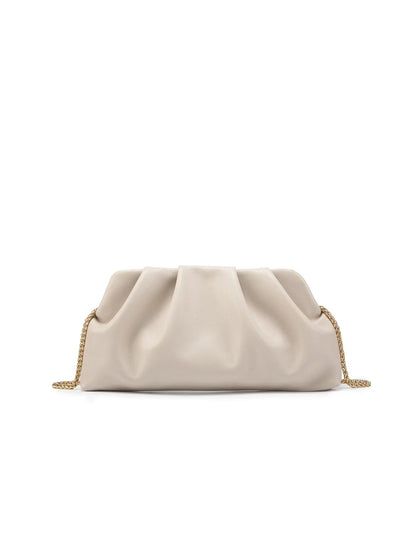 BELLA SHELL CLUTCH & SHOULDER BAG – EVENING ELEGANCE - Velmari