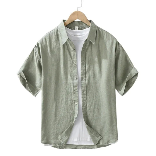 LORENZO LINEN SHIRT – SUMMER ESSENTIAL - Velmari